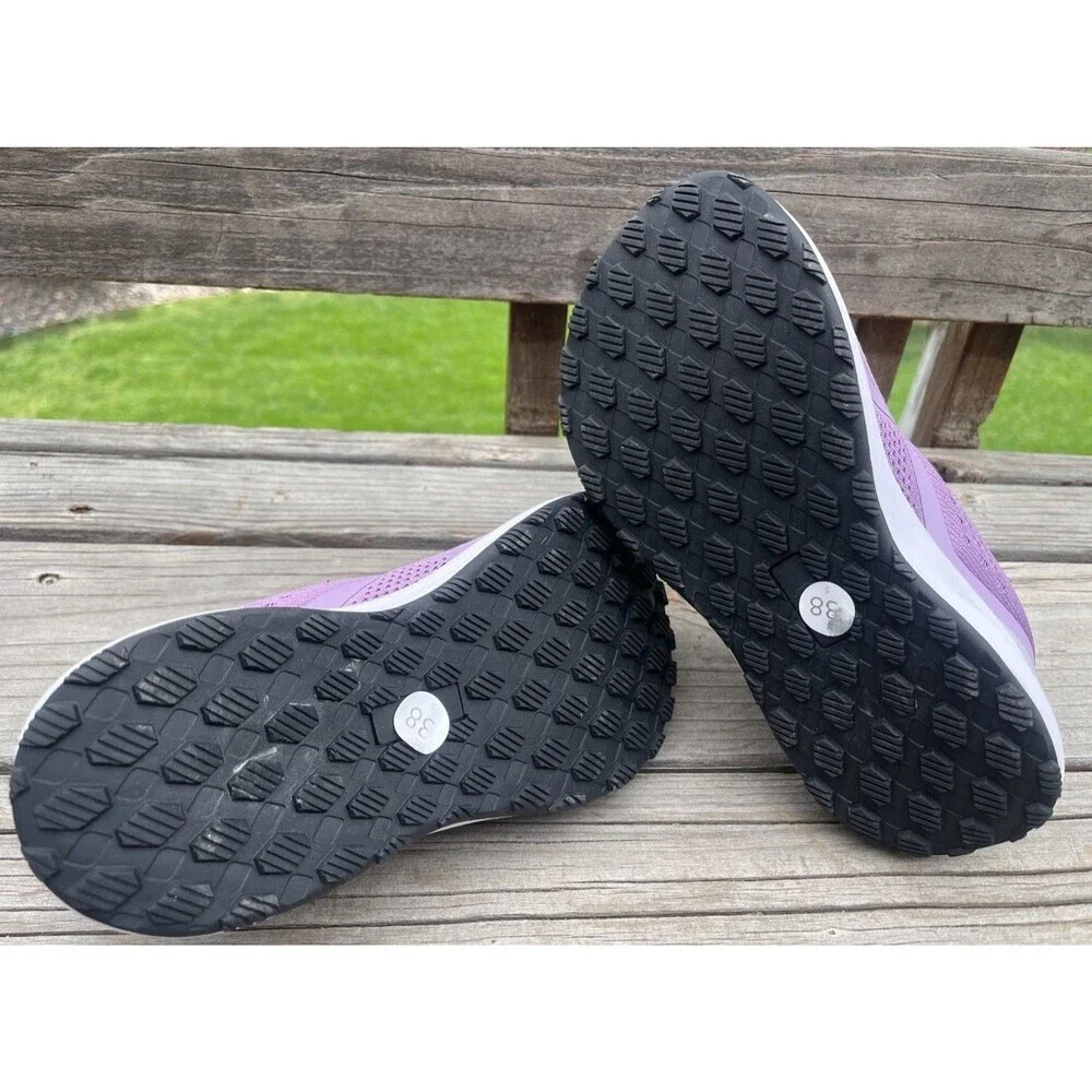 New! Bronax S71 Women's 38 US 7-7.5 Running Shoes Wide Toe Box - Purple